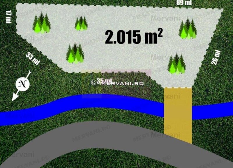 Teren intravilan de vanzare in Sinaia - Zona Furnica